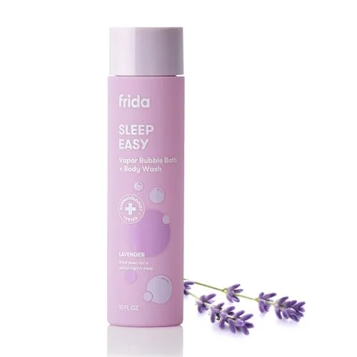 Frida Baby Lavender Baby & Kids Bubble Bath + Body Wash, Sleep & Calming, 10oz