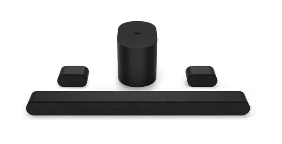 VIZIO 5.1 Soundbar w/ Subwoofer & Surround Sound w/ Dolby Atmos, DTS:X - Black S