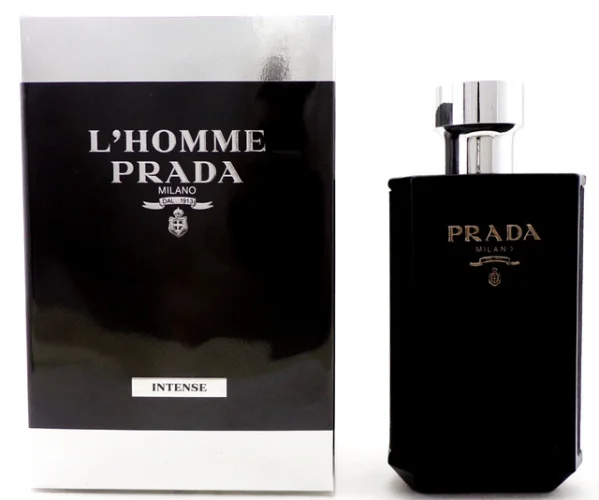 Prada L'Homme Intense 3.3oz. Eau de Parfum Spray for Men Brand New in Sealed Box