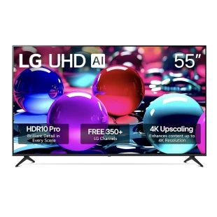 LG 55" 4K UHD UA75 AI Smart TV, 55UA7500