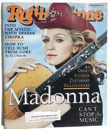 Rolling Stone - MADONNA CAN'T STOP THE MUSIC - Issue 850 - September 28, 2000 9z