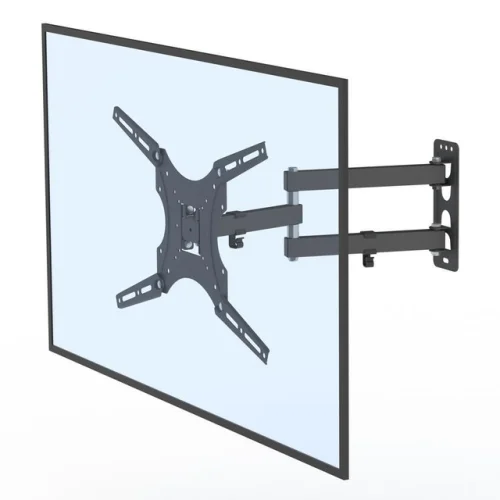Full Motion TV Wall Mount Bracket Swivel Tilt for 26 32 36 37 40 42 46 49 50 55"