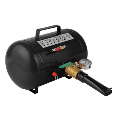 5 Gallon Air Tire Bead Blaster Seater Wheel Seating Tool Inflator Tank Black