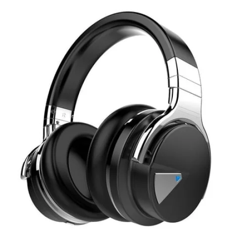 COWIN E7 Active Noise Cancelling Bluetooth Headphones with Mic, Deep Bass, Wireless Over Ear