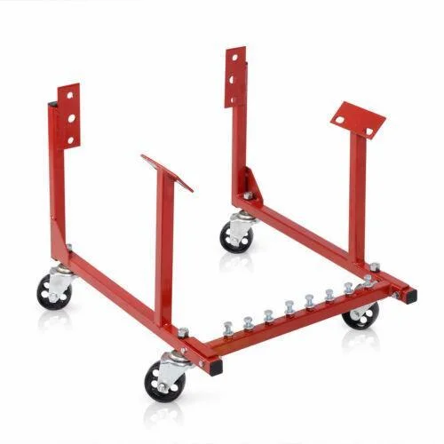 1000lb Auto Engine Cradle Hoist for Chevrolet Chevy V8 with Dolly Wheels Rebuild