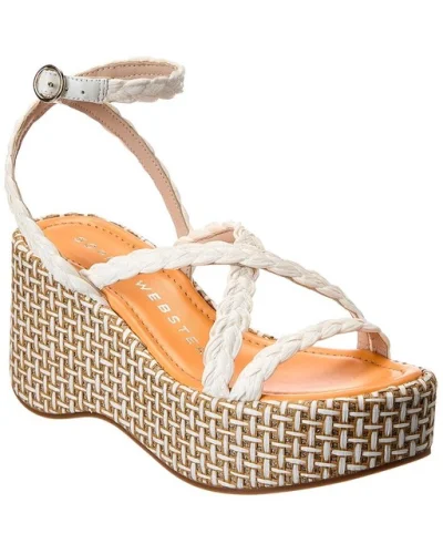 Sophia Webster Miranda Raffia Platform Sandal Women's