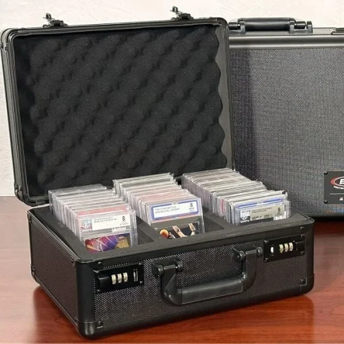Slab Case 3 Row (PSA,BGS) Graded Card Case Storage Locks Foam BCW