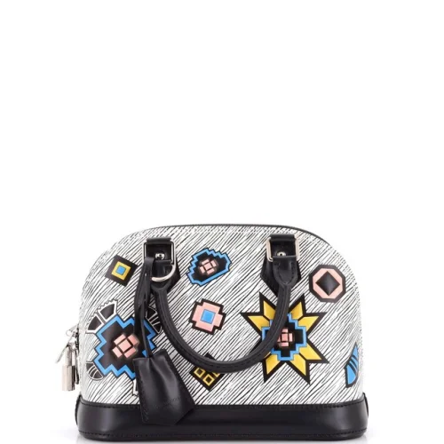 Louis Vuitton Alma Handbag Limited Edition Azteque Epi Leather BB