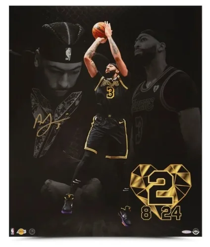 Anthony Davis Signed Autographed 20X24 Photo Lakers "8-2-24" UDA Upper Deck
