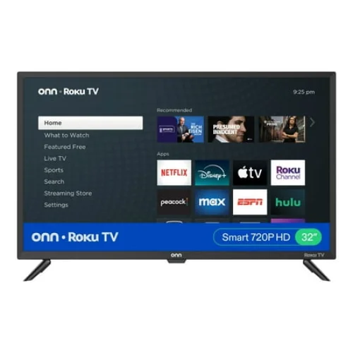 onn 32” Class 720P HD Roku Smart Television, 100012589