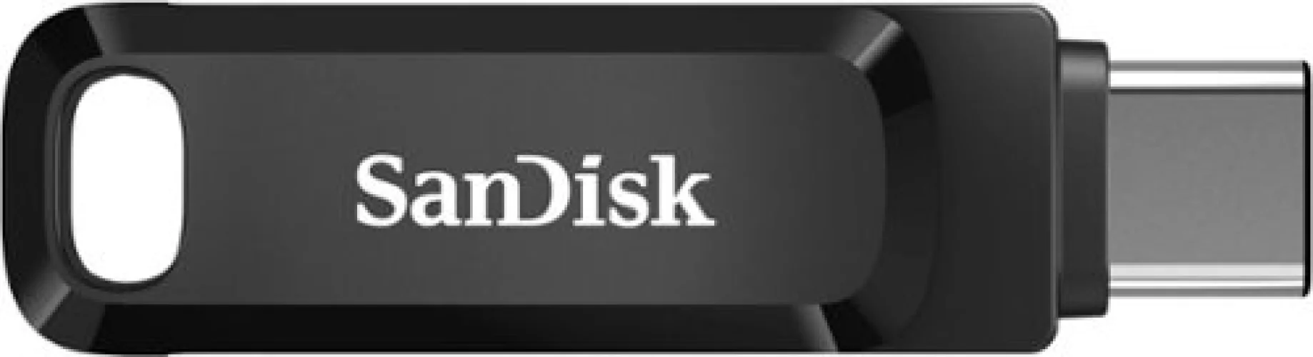 SanDisk - Ultra Dual Drive Go 128GB USB Type-A/USB Type-C Flash Drive - Black