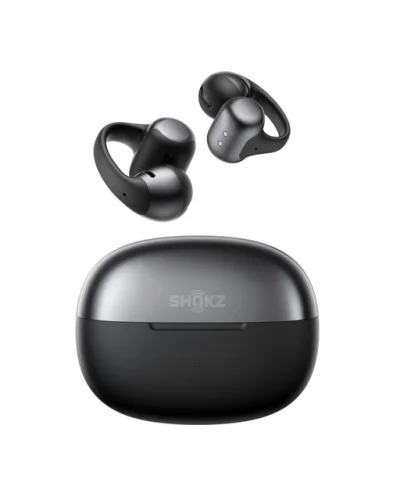 Shokz OpenDots ONE Open-Ear True Wireless Earbuds - Black