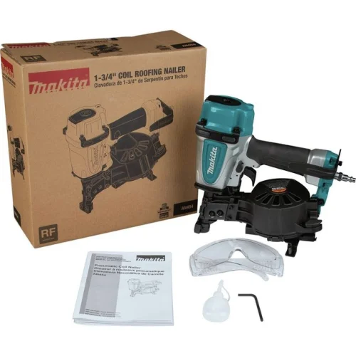 Makita AN454-R 1-3/4" Pneumatic Coil Roofing Nailer Certified Refurbished