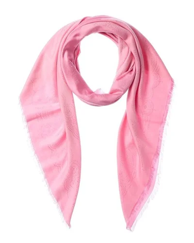 Givenchy Silk-Blend Scarf Women's Pink