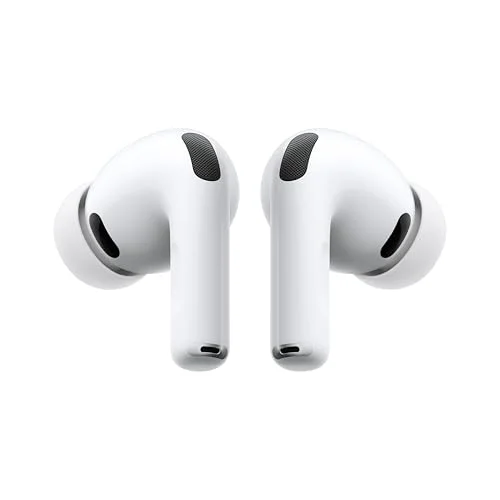 Apple AirPods Pro 3 Wireless Earbuds, Active Noise Cancellation, Live Translation, Heart Rate Sensing, Hearing Aid Feature, Bluetooth Headphones, Spatial Audio, High-Fidelity Sound, USB-C Charging