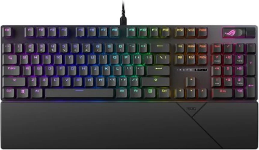 ASUS ROG Strix Scope II X Full-Size Wired Mechanical RGB Gaming Keyboard with Hot-Swappable Switches