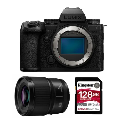 Panasonic Lumix S5 IIX 24.2MP Full Frame Mirrorless Camera with Phase Hybrid AF