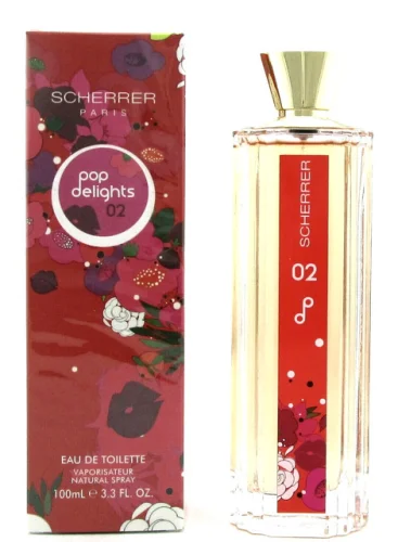 Jean Louis Scherrer Pop Delights 02 Eau de Toilette Spray 3.4 oz. New Sealed Box
