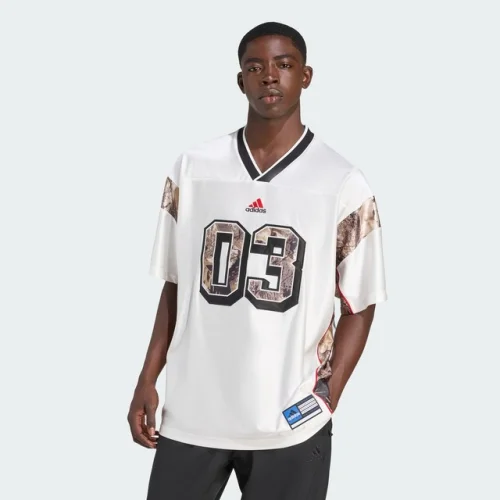 adidas men adidas Originals Camo Football Jersey