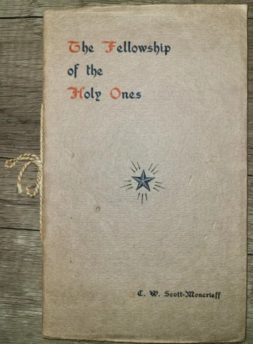 Vtg PB Booklet, The Fellowship of the Holy Ones by C. W. Scott-Moncrieff ca 1915
