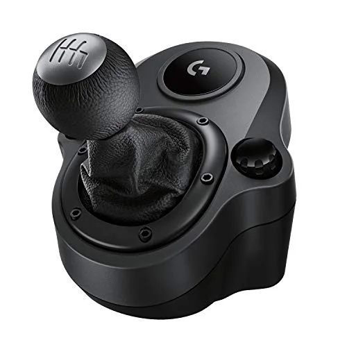 Logitech G Driving Force Shifter &ndash; Compatible with G29, G920 & G923 Racing Wheels for-PlayStation 5, Playstation 4, Xbox-Series X|S, Xbox-One, and-PC