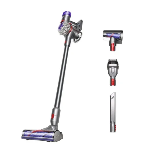 Refurbished Dyson V8 Cordless Vacuum in Silver - Powerful Cleaning for Your Home