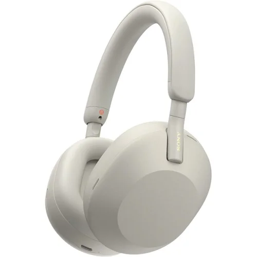 Sony WH-1000XM5 Wireless Noise Canceling Headphones, Silver - Industry Leading Performance