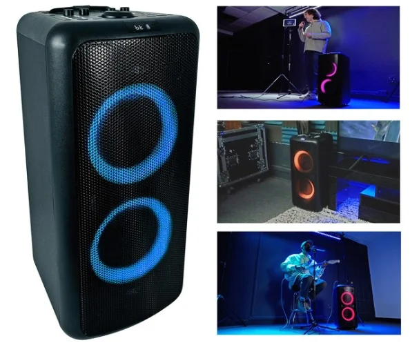 Rockville ELITE PARTY 65 Bluetooth Party Speaker Extremely Loud+Karaoke Effects