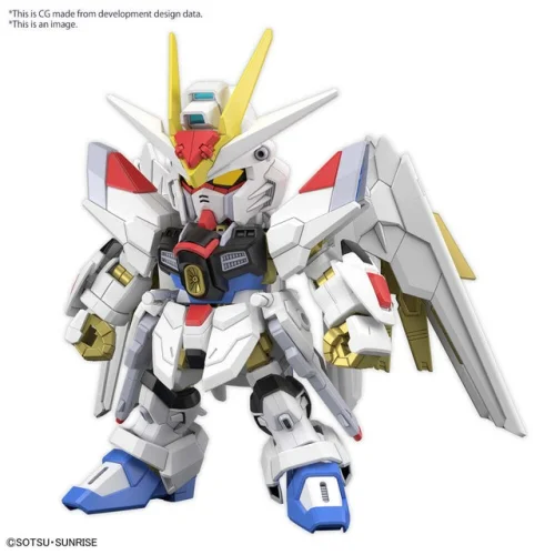 #21 Might Strike Freedom Gundam "Mobile Suit Gundam SEED FREEDOM", Bandai SDGCS Model Kit