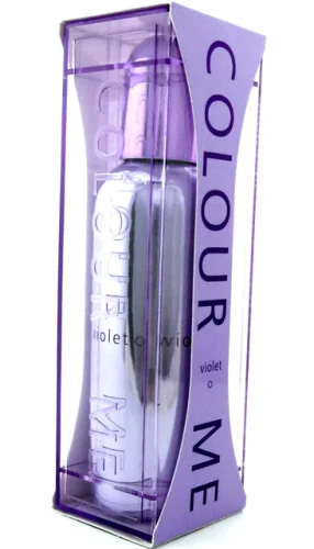 Colour Me VIOLET by Milton-Lloyd 3.4 oz.EDP Spray for Women New in Sealed Box