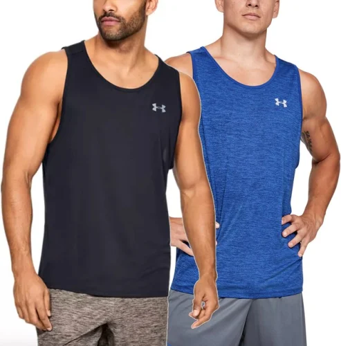 Under Armour Men's UA Tech Tank 2.0 Tank Top Gym Performance Shirt 1328704