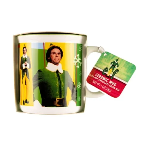 Warner Bros Elf 10 oz Ceramic Mug with Cocoa