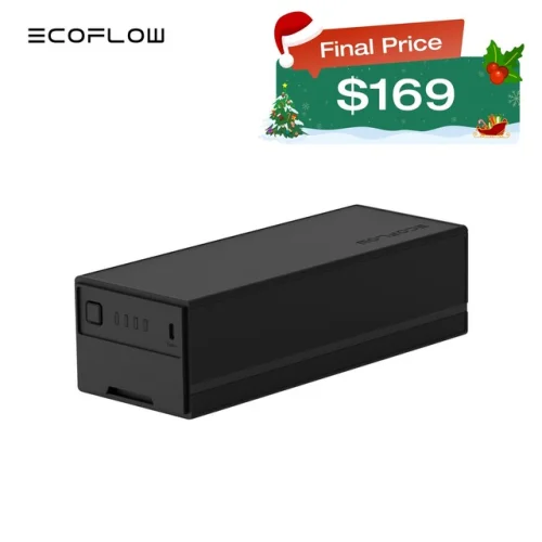 EcoFlow GLACIER Car Refrigerator Plug-in Battery, for Camping, Travel, Fishing