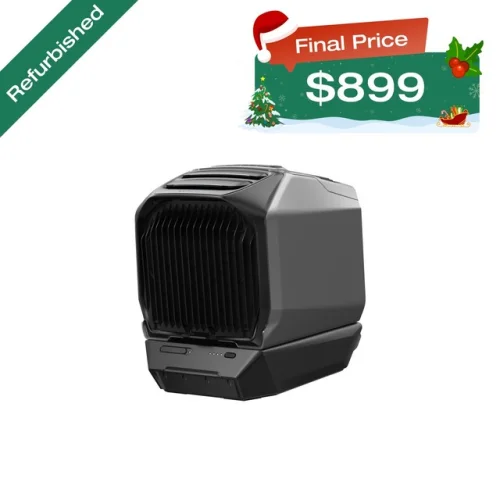 EcoFlow Wave 3 Portable Air Conditioner & Wave 3 Add-On Battery for Camping/RV