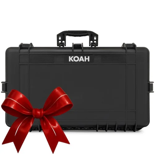 Koah Weatherproof Hard Case Customizable Foam 28x17x7 Inch RUGGED