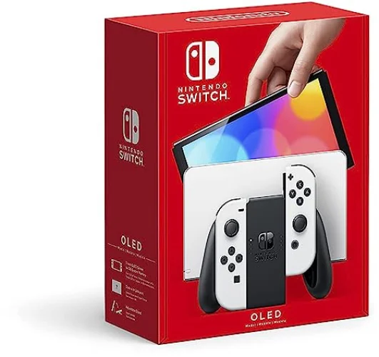 Nintendo Switch &ndash; OLED Model w/White Joy-Con