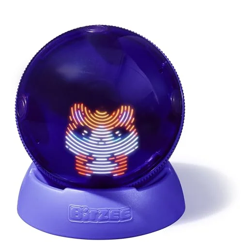 BITZEE, Hamster Ball Interactive Toy Hamster with Over 20 Hamsters Inside, Rolls & Reacts to Touch, Digital Pet Gifts & Stocking Stuffers for Kids