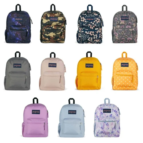 JanSport Cross Town Backpack 100% Authentic School Student Book Bag JS0A47LW