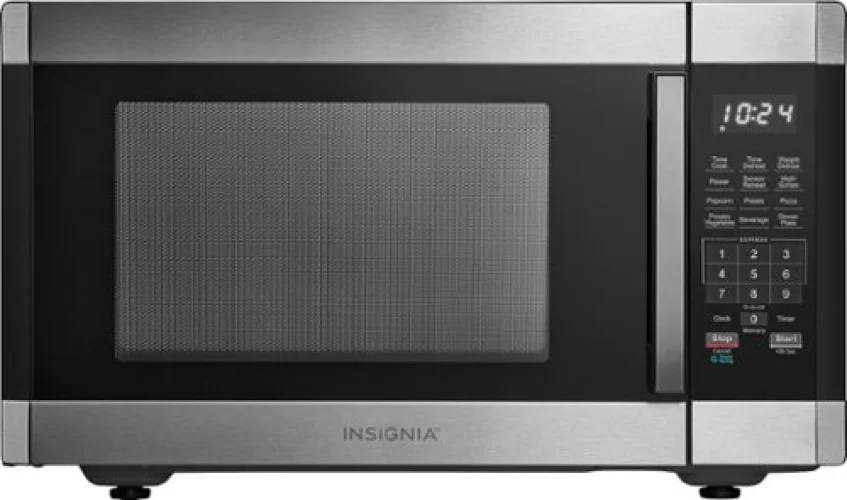 Insignia 1.6 Cu. Ft. Countertop Microwave with Sensor Cooking and Inverter Technology - Stainless Steel