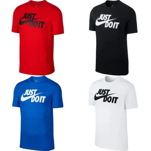 Nike Men's T-Shirt Athletic Sportswear JDI Short Sleeve Crew Neck Work Out Shirt