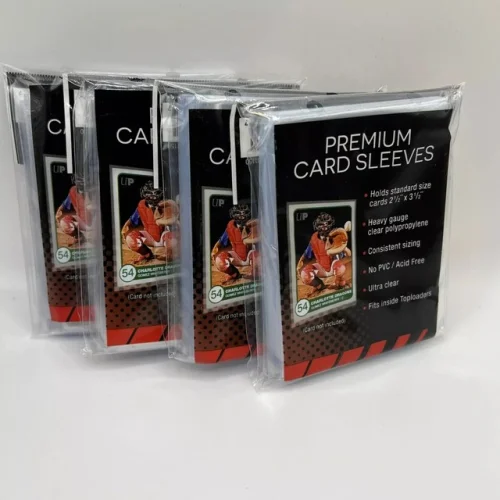 Ultra Pro PREMIUM Soft Card Penny Sleeves 4 Packs of 100 for Standard Cards