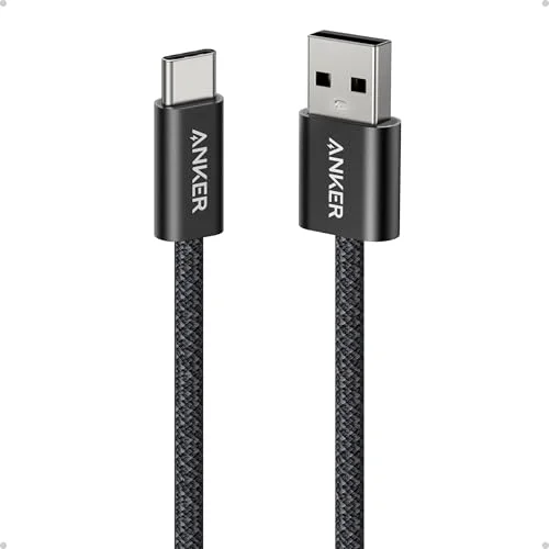 Anker Zolo USB to USB C Cable, 3.3FT, Durable Braided Type C Cable for iPhone 17/16, iPad Pro