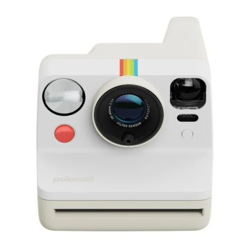 Polaroid Now Generation 3 Analog Instant Camera (Pebble White)
