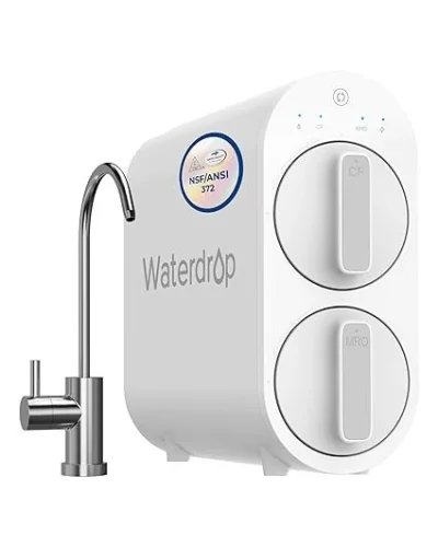 Waterdrop G2 Reverse Osmosis System, 7 Stage Tankless RO Water Filter System