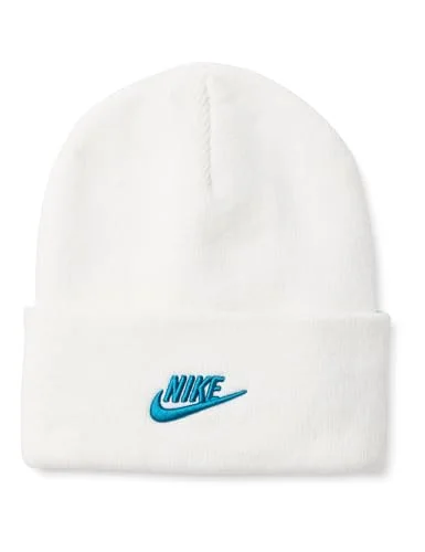 Nike Peak Futura Beanie, White/Green Abyss, 1SIZE