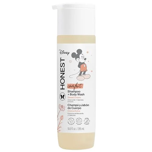 The Honest Company 2-in-1 Cleansing Shampoo and Body Wash, Disney&rsquo;s Mickey Mouse, 10 fl oz