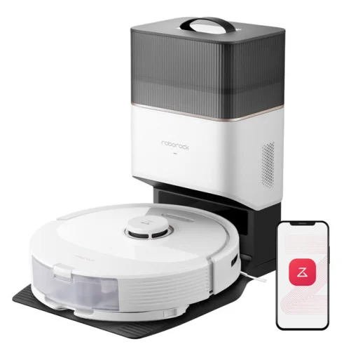 Certified Refurbished Roborock Q8 Max+ Self-Empty Robot Vacuum Clean&Mop, 5500Pa