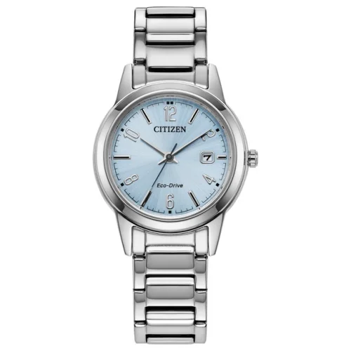 Citizen Women's Classic Eco-Drive Silver Stainless Steel Watch 30 MM FE1241-71L