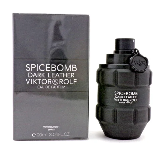 Spicebomb Dark Leather by Viktor & Rolf 3.04 oz EDP Spray for Men. New In Box