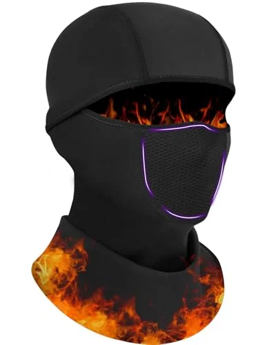 Balaclava Ski Face Mask - Breathable Winter Cold Weather Gear for Skiing, Motorcycle, Outdoor Work